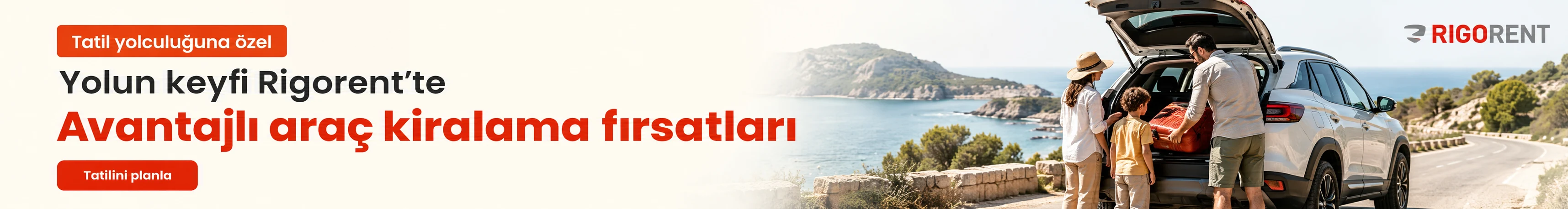 Tatil yolculuğu için avantajlı araç kiralama fırsatları